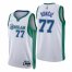 Dallas Dallas Mavericks #77 Luka Doncic Mens Nike White 2021/22 Swingman NBA Jersey – City Edition Mens
