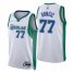 Dallas Dallas Mavericks #77 Luka Doncic Mens Nike White 2021/22 Swingman NBA Jersey – City Edition Mens