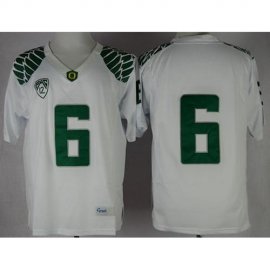Oregon Ducks #6 Charles Nelson White Limited Stitched NCAA Jersey