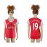 Womens Arsenal #19 S.Cazorla Home Soccer Club Jersey