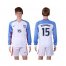 USA #15 Beckerman Home Long Sleeves Soccer Country Jersey