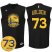 Golden State Warriors 2016 Record Breaking Season Exclusive 73 Wins Black Swingman Jersey