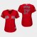 Boston Red Sox #17 Nathan Eovaldi Red Alternate 2018 World Series Womens Stitched MLB Jersey