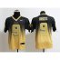 Nike New Orleans Saints #9 Drew Brees Black/Gold Mens Stitched NFL Elite Fadeaway Fashion Jersey