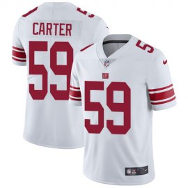 Nike New York Giants #59 Lorenzo Carter White Mens Stitched NFL Vapor Untouchable Limited Jersey