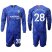 Chelsea #28 Azpilicueta Home Long Sleeves Soccer Club Jersey