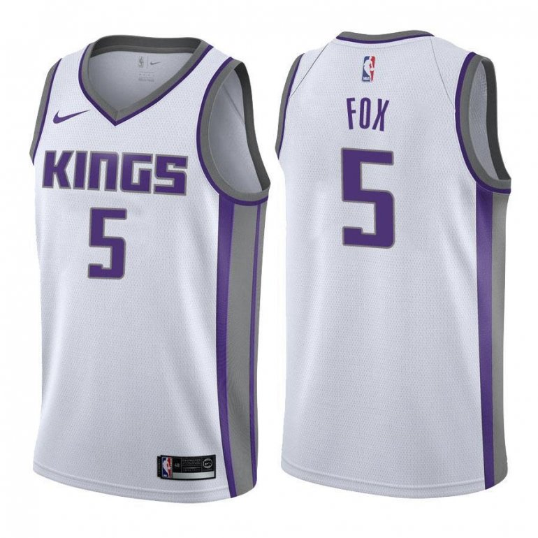 Dearron Fox Sacremento Kings Swingman Jersey Dearron Fox Sacremento Kings Swingman Jersey