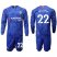 Chelsea #22 Willian Home Long Sleeves Soccer Club Jersey