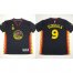 Warriors #9 Andre Iguodala Black Slate Chinese New Year Stitched NBA Jersey