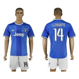 Juventus #14 Llorente Away Soccer Club Jersey
