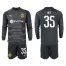Dortmund #35 Hitz Black Goalkeeper Long Sleeves Soccer Club Jersey