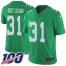 Nike Philadelphia Eagles #31 Nickell Robey-Coleman Green Mens Stitched NFL Limited Rush 100th Season Jersey