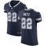 Nike Dallas Cowboys #22 Emmitt Smith Navy Blue Team Color Mens Stitched NFL Vapor Untouchable Elite Jersey