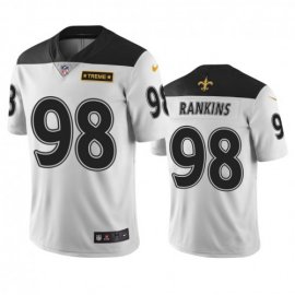 New Orleans New Orleans Saints #98 Sheldon Rankins White Vapor Limited City Edition NFL Jersey
