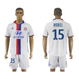 Lyon #15 Morel Home Soccer Club Jersey