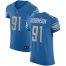 Nike Detroit Lions #91 AShawn Robinson Blue Team Color Mens Stitched NFL Vapor Untouchable Elite Jersey