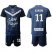 Bordeaux #11 Kamano Home Soccer Club Jersey