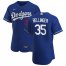 Los Angeles Dodgers #35 Cody Bellinger Mens Nike Royal Alternate 2020 Authentic Player MLB Jersey