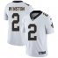 Nike New Orleans Saints #2 Jameis Winston White Mens Stitched NFL Vapor Untouchable Limited Jersey