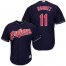Cleveland Indians #11 Jose Ramirez Navy Blue Alternate Stitched Youth MLB Jersey