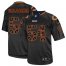 Nike Chicago Bears #54 Brian Urlacher New Lights Out Black Mens Stitched NFL Elite Jersey