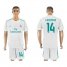 Real Madrid #14 Casemiro White Home Soccer Club Jersey
