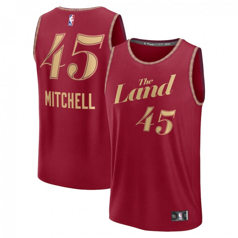 Donovan Mitchell Cleveland Cavaliers Fanatics Branded Youth 2023/24 Fast Break Jersey – Wine – City Edition Donovan Mitchell Cleveland Cavaliers Fanatics Branded Youth 2023/24 Fast Break Jersey – Wine – City Edition