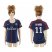 Womens Paris Saint-Germain #11 Di Maria Home Soccer Club Jersey