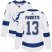 Adidas Tampa Bay Lightning #13 Cedric Paquette White Road Authentic Womens Stitched NHL Jersey