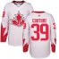 Team CA. #39 Logan Couture White 2016 World Cup Stitched NHL Jersey