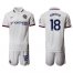 Chelsea #18 Giroud Away Soccer Club Jersey