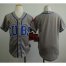 Chicago Cubs Blank Grey Alternate Road Cool Base Stitched Youth MLB Jersey