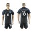 France #16 Mandanda Away Soccer Country Jersey
