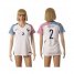 Womens France #2 Jallet Away Away Soccer Country Jersey