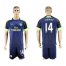 Arsenal #14 Henry Sec Away Soccer Club Jersey