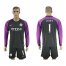Manchester City #1 Hart Black Goalkeeper Long Sleeves Soccer Club Jersey