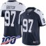 Nike Dallas Cowboys #97 Everson Griffen Navy Blue Thanksgiving Youth Stitched NFL 100th Season Vapor Throwback Limited Jersey