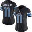 Nike Detroit Lions #11 Marvin Jones Jr Black Womens Stitched NFL Limited Rush Jersey