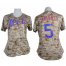New York Mets #5 David Wright Camo Womens Fashion Stitched MLB Jersey
