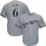 Milwaukee Brewers #6 Lorenzo Cain Grey Cool Base Stitched Youth MLB Jersey