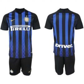 Inter Milan Blank Home Soccer Club Jersey