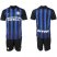 Inter Milan Blank Home Soccer Club Jersey