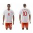 Holland #10 Wijnaldum Away Soccer Country Jersey