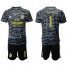 Real Madrid #1 Navas Black Goalkeeper Soccer Club Jersey