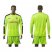 Dortmund Blank Shiny Green Goalkeeper Long Sleeves Soccer Club Jersey