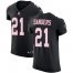 Nike Atlanta Falcons #21 Deion Sanders Black Alternate Mens Stitched NFL Vapor Untouchable Elite Jersey