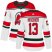 Adidas New Jersey Devils #13 Nico Hischier White Alternate Authentic Womens Stitched NHL Jersey