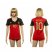 Womens Belgium #10 Hazard Red Home Soccer Country Jersey