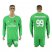 AC Milan #99 Donnarumma Green Goalkeeper Long Sleeves Soccer Club Jersey