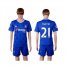 Chelsea #21 Matic Home Soccer Club Jersey